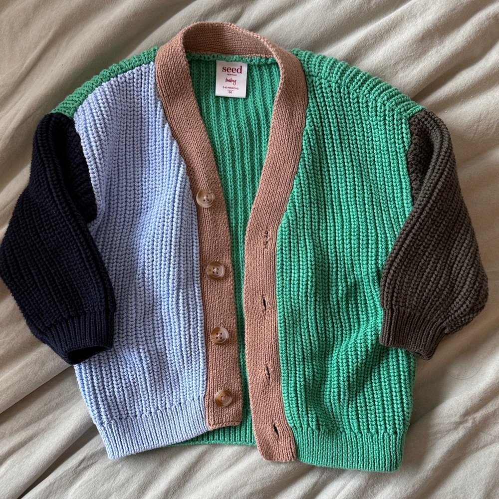 Seed Heritage 3-6 months knit cardigan